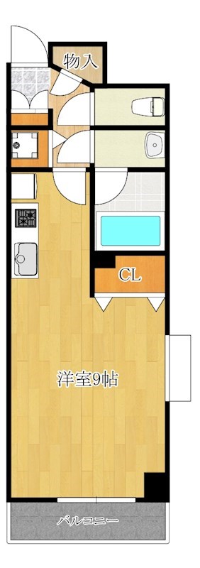 パルティール　　　　　 間取り図