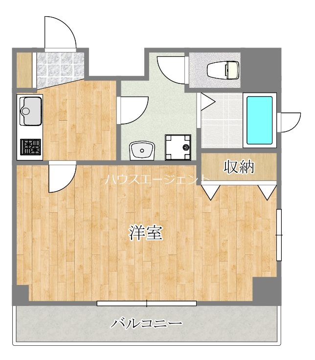 Humanハイム中葛西 302号室 間取り