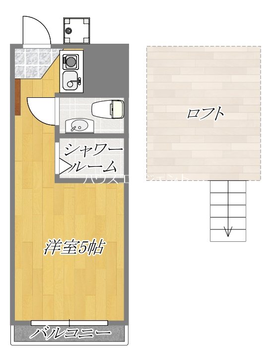 ピア４ 423ｇ号室 間取り