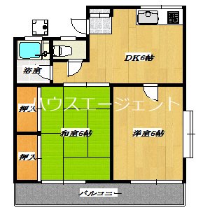 ぴーぷるはうす 201号室 間取り