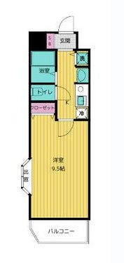 ルシェール西葛西 903号室 間取り