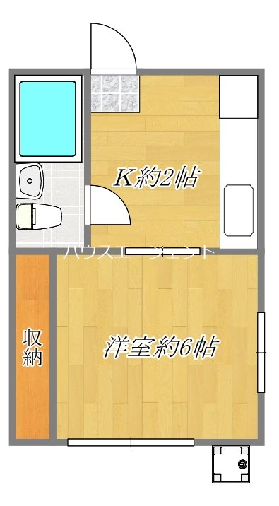 ロアジール葛西 101号室 間取り