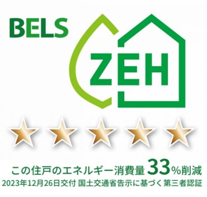 サンジョイアゼロ 省エネ性能ラベル