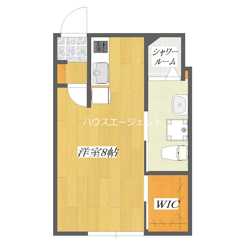 クレール３ 316号室 間取り