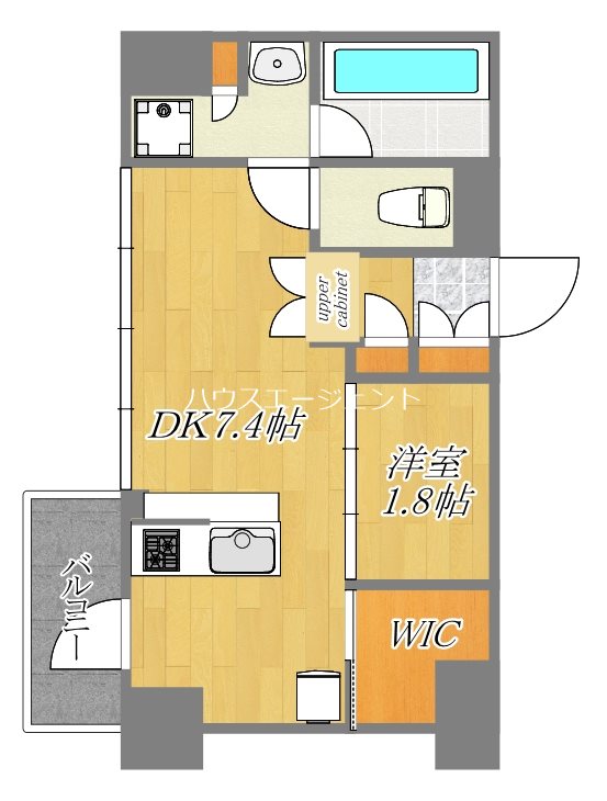 コンフォリア東葛西 808号室 間取り
