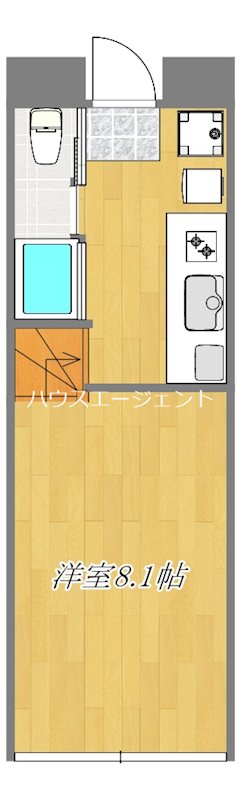 グランドハーモニーⅧ 501号室 間取り