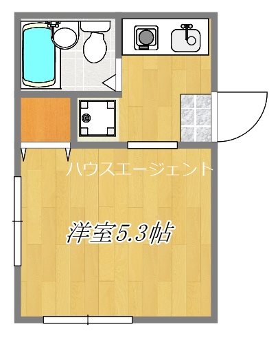 メゾン神崎 201号室 間取り