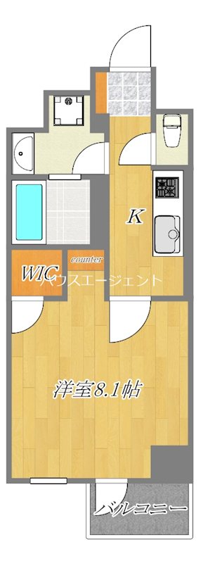 Ideal　Noble　 1003号室 間取り