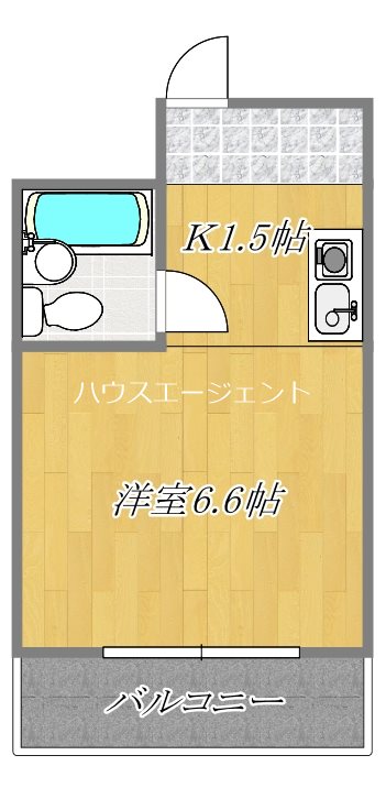 ニューガイアリルーム西葛西 No.59 702号室 間取り