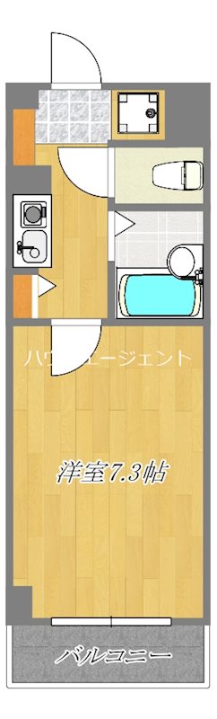 第8白子ビル 303号室 間取り