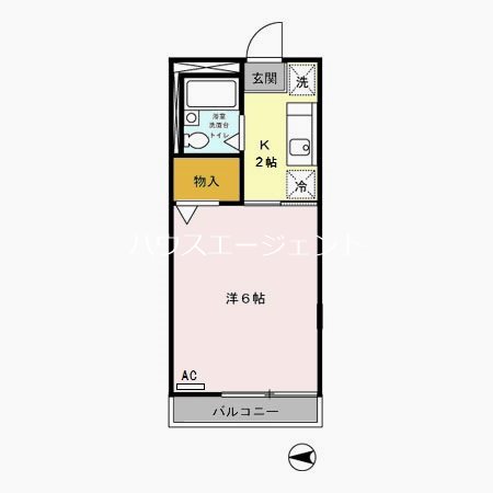 ロイヤルハイツⅡ 205号室 間取り