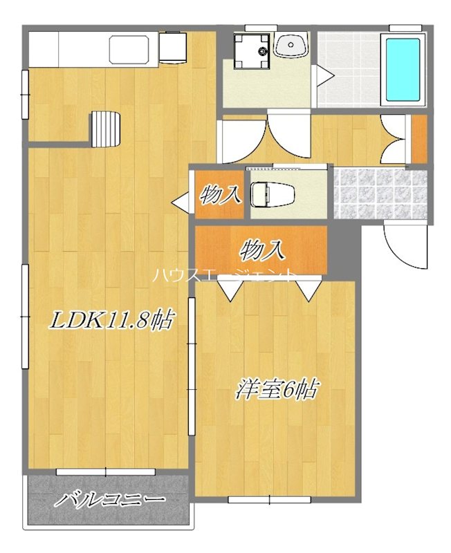 アルテスタ葛西 201号室 間取り
