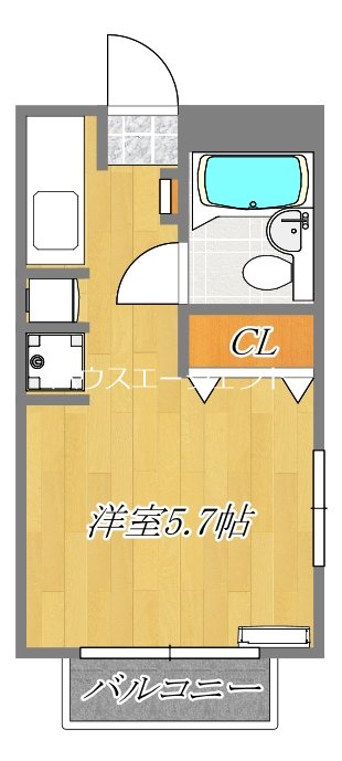 ガーデンハイム 201号室 間取り