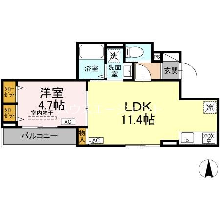セレスティア東葛西Ⅴ 202号室 間取り
