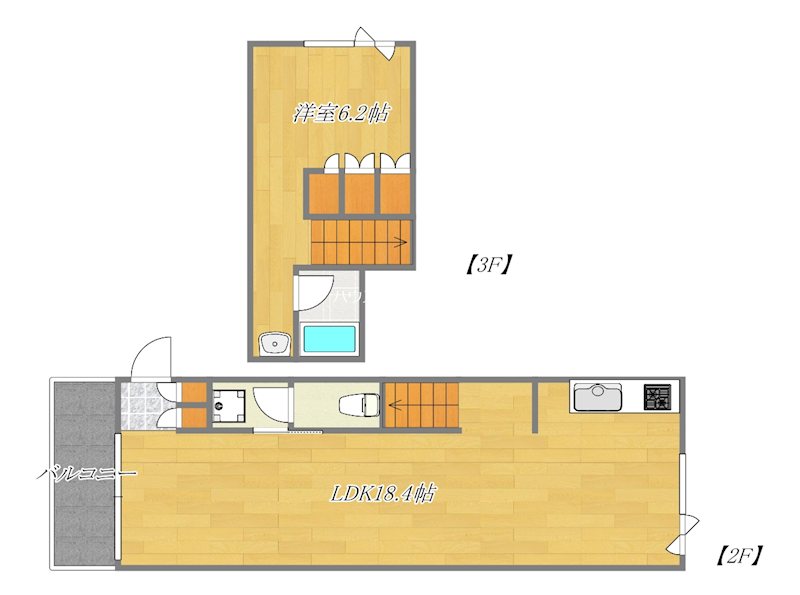 西葛西APARTMENTS 間取り図