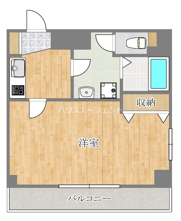 Humanハイム中葛西 301号室 間取り