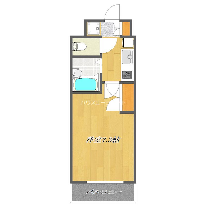 ミューズ中葛西 702号室 間取り