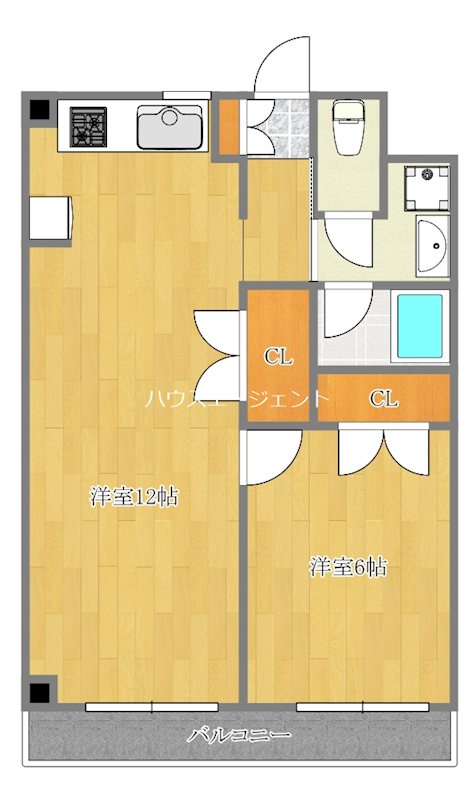 レジデンス中島 間取り図