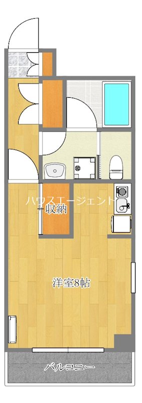 クレセントＳＪ 201号室 間取り