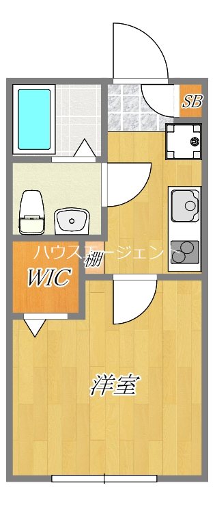 ルノン葛西 302号室 間取り