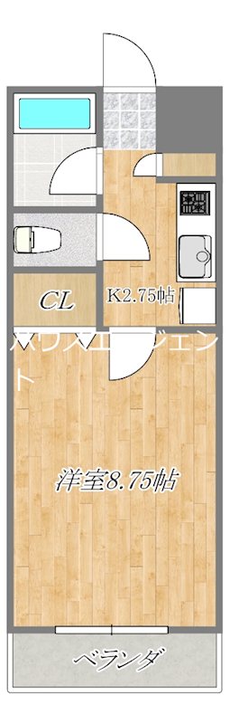 アルキ 間取り図