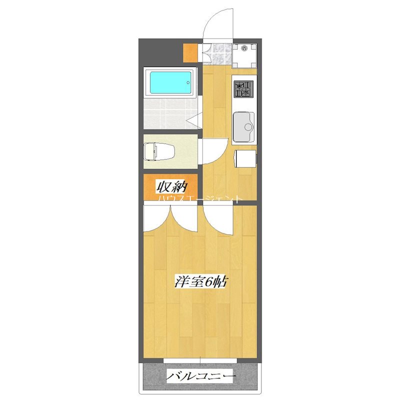 第６コーポマキ 間取り図