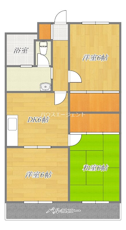 オンセイマンション 304号室 間取り