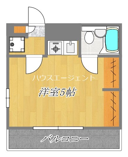 ニットーコーポ 209号室 間取り