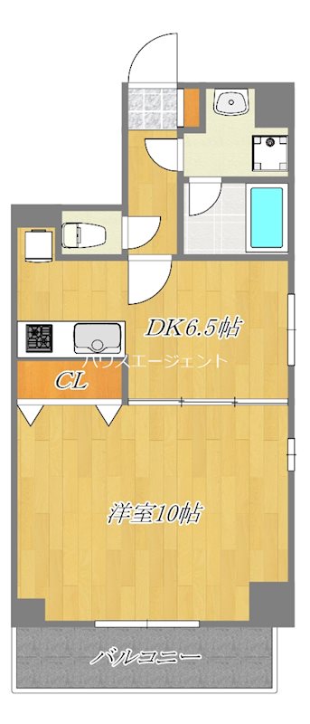 ルメルシェ西葛西 306号室 間取り