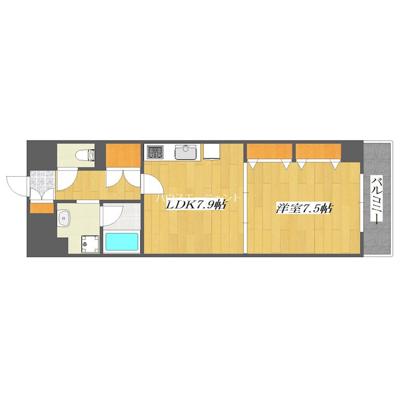 フォンテオット 間取り図