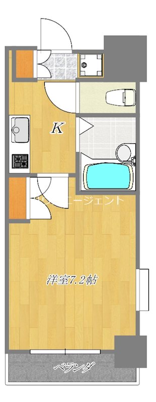 ミューズ中葛西 501号室 間取り