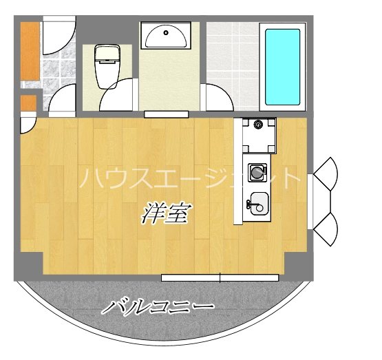 シンエイ第9西葛西マンション 406号室 間取り