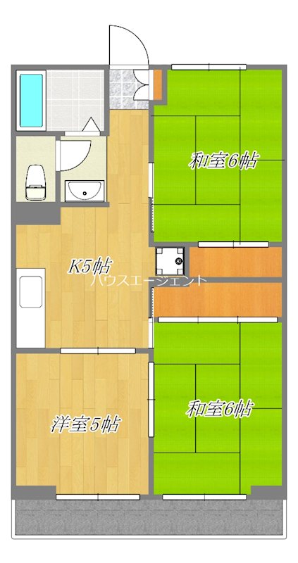 メゾンオンダ 302号室 間取り