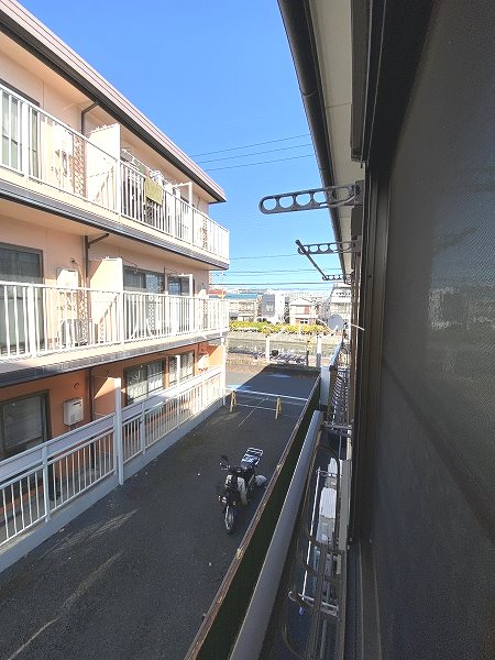 さつきコーポⅡ ベランダ