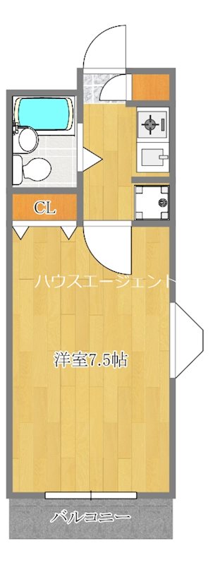 メゾンリッシュ葛西 109号室 間取り