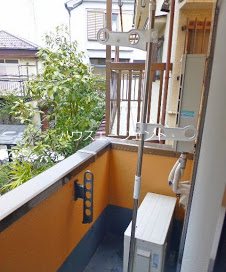 クラージュ ベランダ
