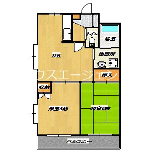 第10頼長ビル 701号室 間取り