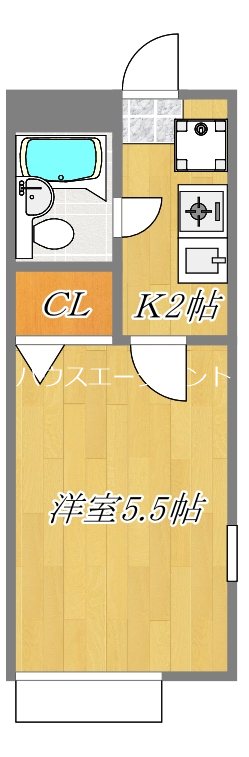 サニーコート北葛西B 205号室 間取り