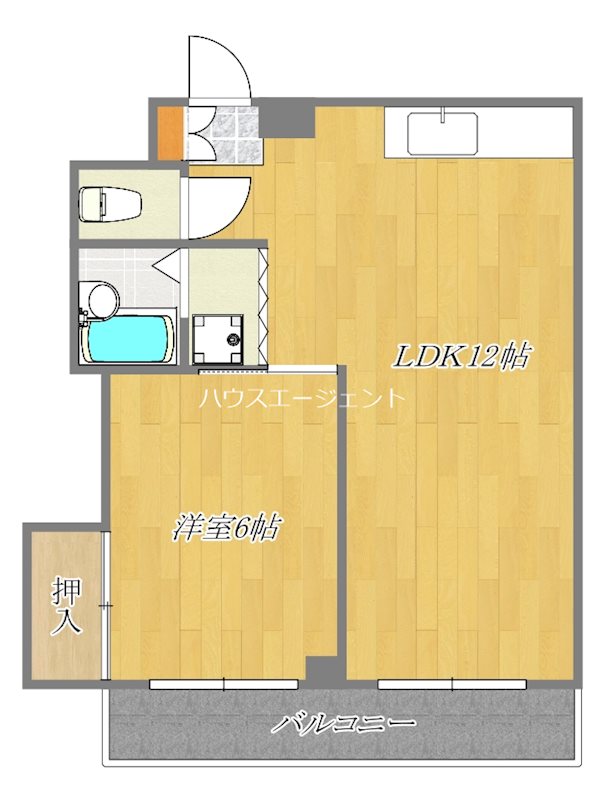 IRIS（アイリス） 502号室 間取り