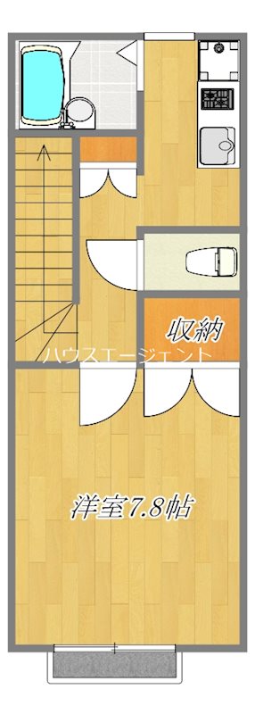 メインシティガーデン　リフレル 201号室 間取り