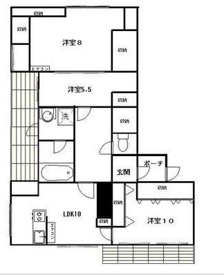 グレイスＹＴパレス 502号室 間取り
