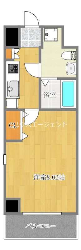 ＨＦ葛西レジデンス 201号室 間取り