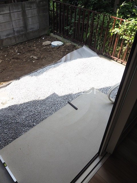 Maison　Calme ベランダ