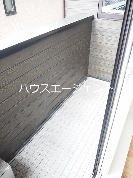 Maison　Calme ベランダ