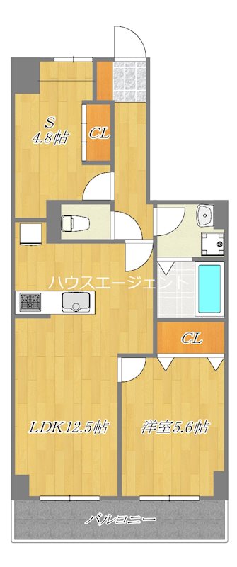 ファミール西葛西 307号室 間取り