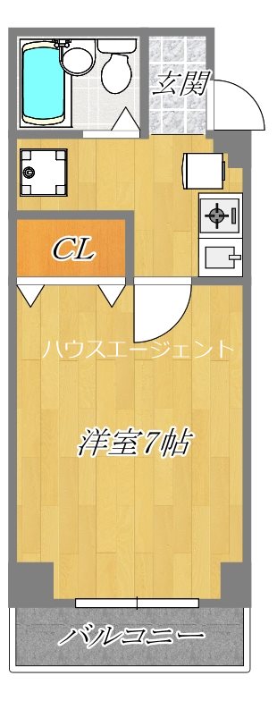 シャルマンモリタⅡ 303号室 間取り