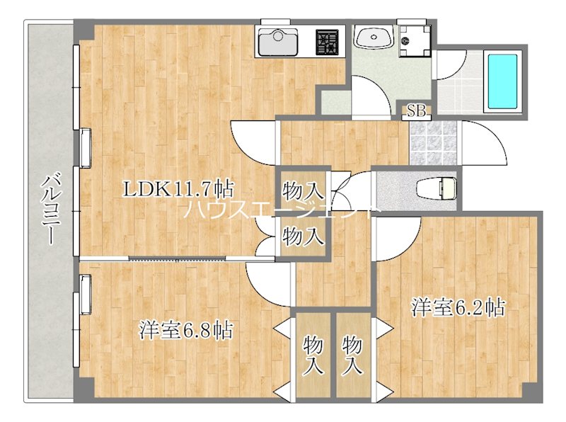 コウセツビル 間取り図