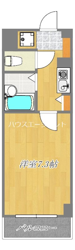 第8白子ビル 間取り図