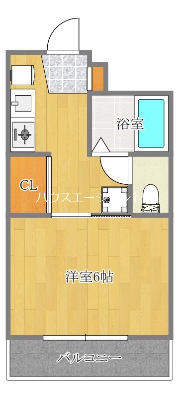 ライフコア東葛西 間取り図