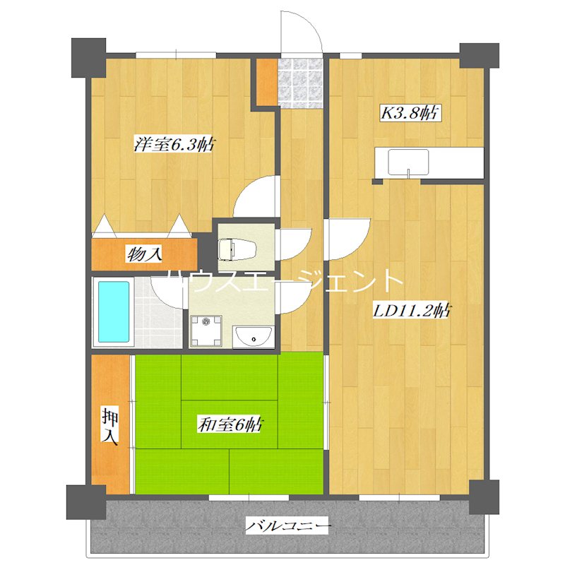 ウィングス葛西 間取り図
